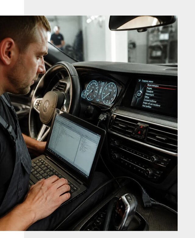 Русификация приборной панели BMW для авто в Минусинске от компании