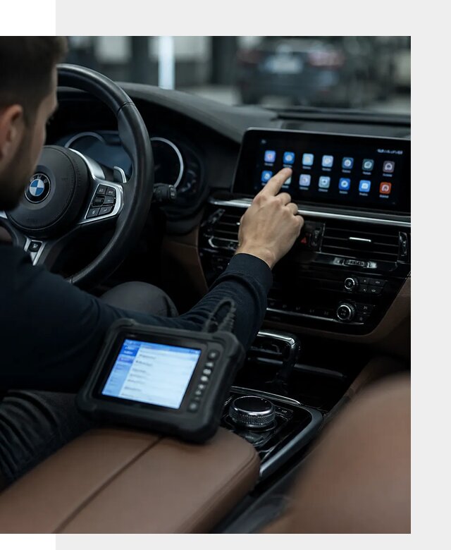 Установка приложений и мультимедиа сервисов BMW в Минусинске
