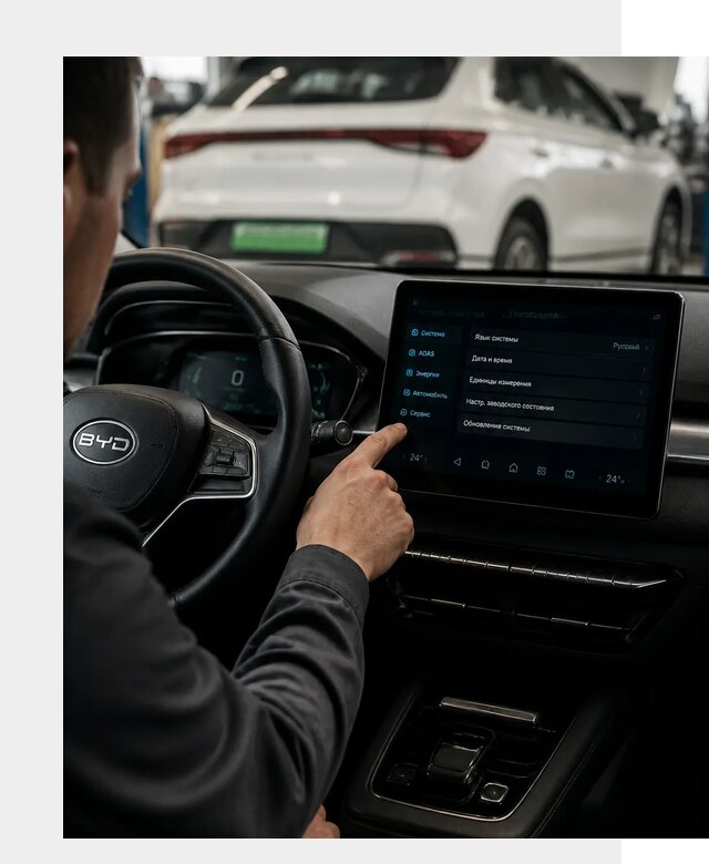 Русификация BYD E2 в Минусинске от 15140 р. | ФастМобиль-Мнс под ключ