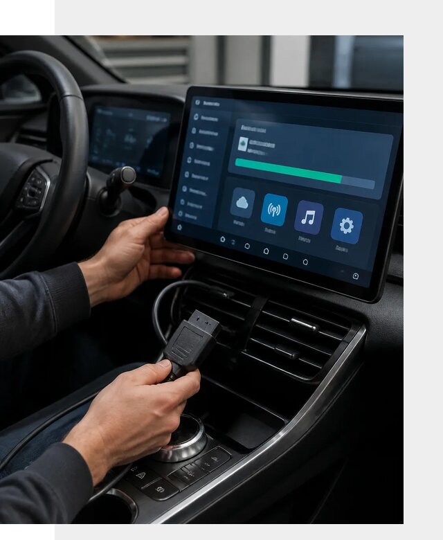 Установка приложений BYD для автомобиля под ключ в Минусинске