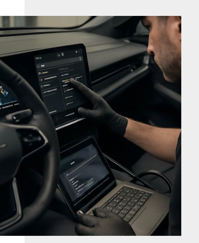 Русификация приборной панели Rising автомобиля в Минусинске