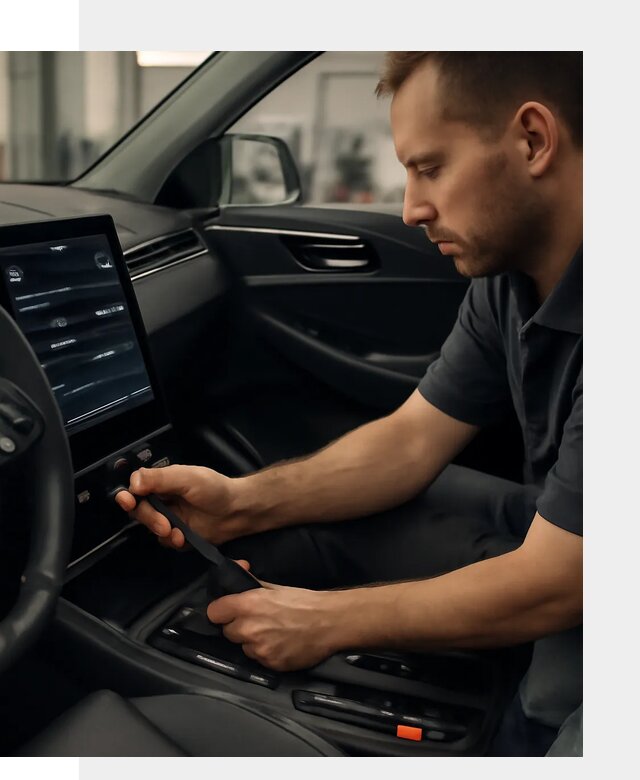 Восстановление автомобиля после русификации в Минусинске