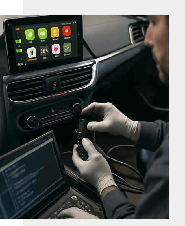 Активация Apple CarPlay в Минусинске для штатной мультимедиа