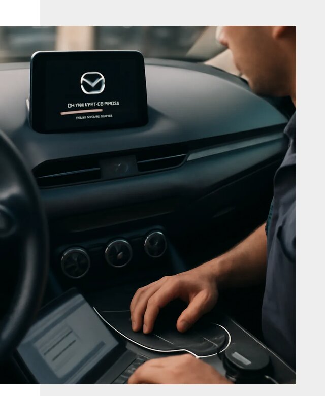Установка приложений Mazda на мультимедийную систему в Минусинске